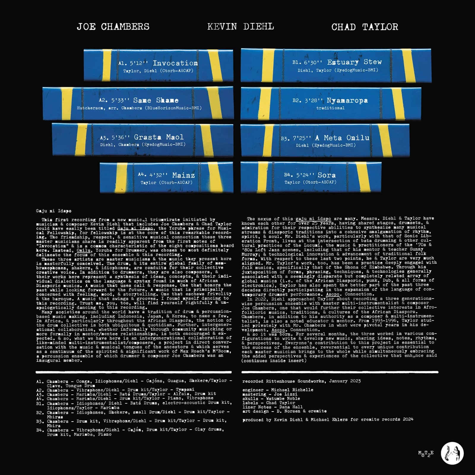 Joe Chambers, Kevin Diehl, Chad Taylor - Onilu